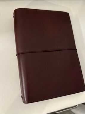 Paper Republic Chestnut A6 Le Portfolio Premium Vegetable Tanned Leather Journal